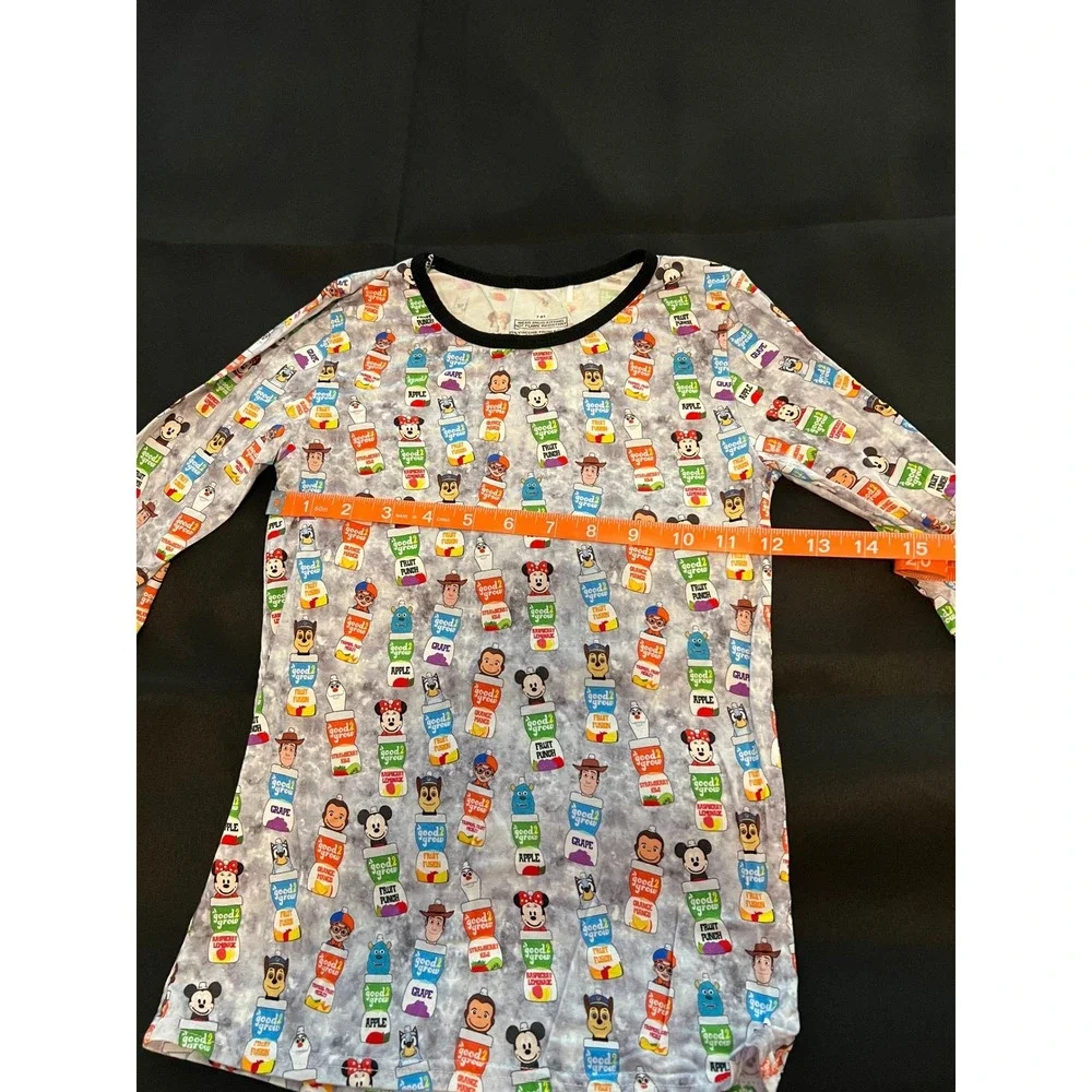 Good2Grow Character Bottle Print Pajama Set Bluey Mickey Paw Patrol‎ Toy Story